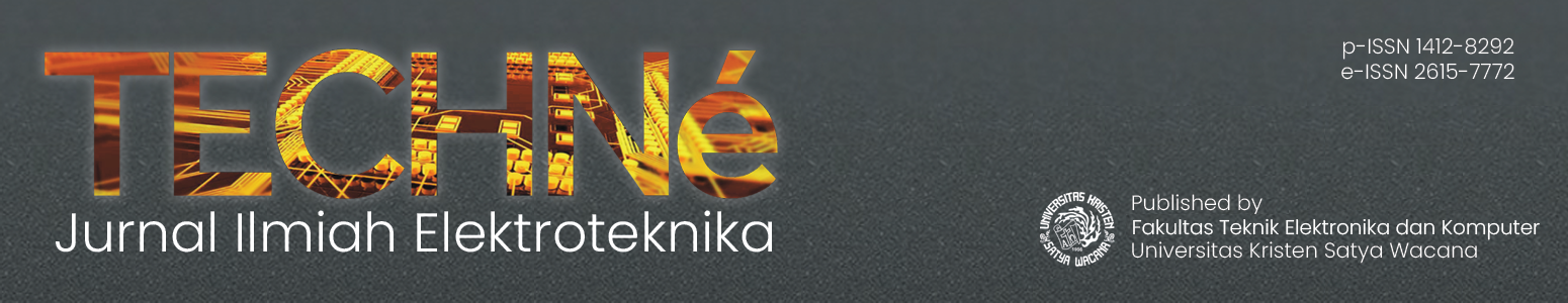 TECHNe: Jurnal Ilmiah Elektroteknika